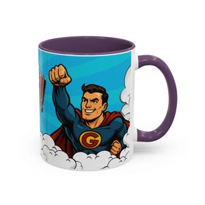 Fantastic Superhero Mug | Comic Style Coffee Mug | Gift for Restaurants & Hotels | Pop Art (330ml) image 10