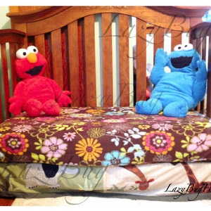 fleece fitted crib sheet