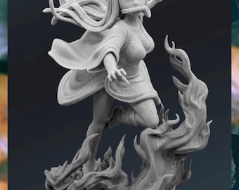 Estatua de Nezuko – Figura de coleccionista pintada (28 cm) a escala 1:6 de Studio Velonica