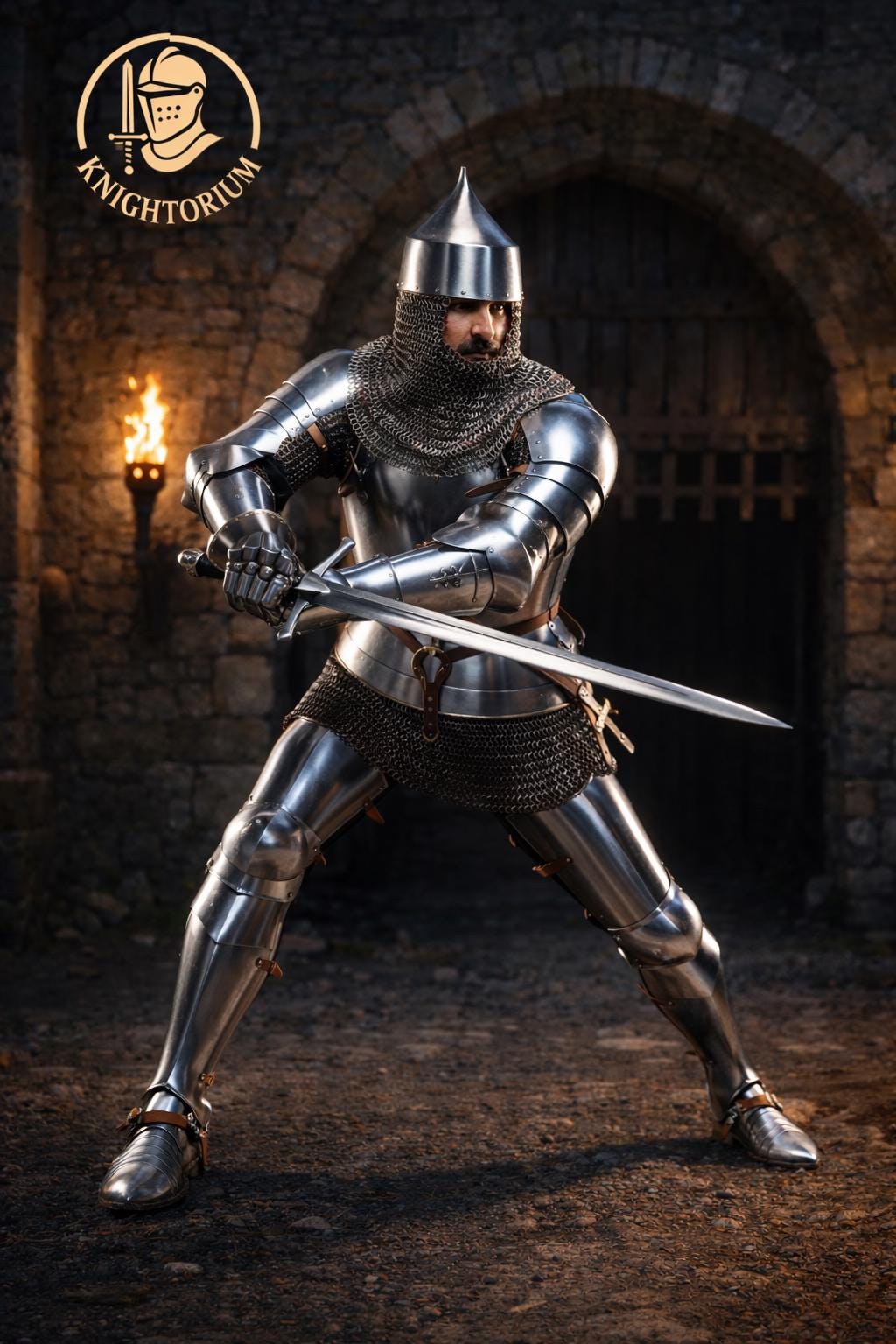 Medieval Knight Armor Suit Full Body – Handcrafted Steel Crusader ...