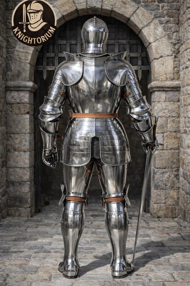 Medieval Full Suit of Armor Handcrafted Knight Plate Armor Set With ...