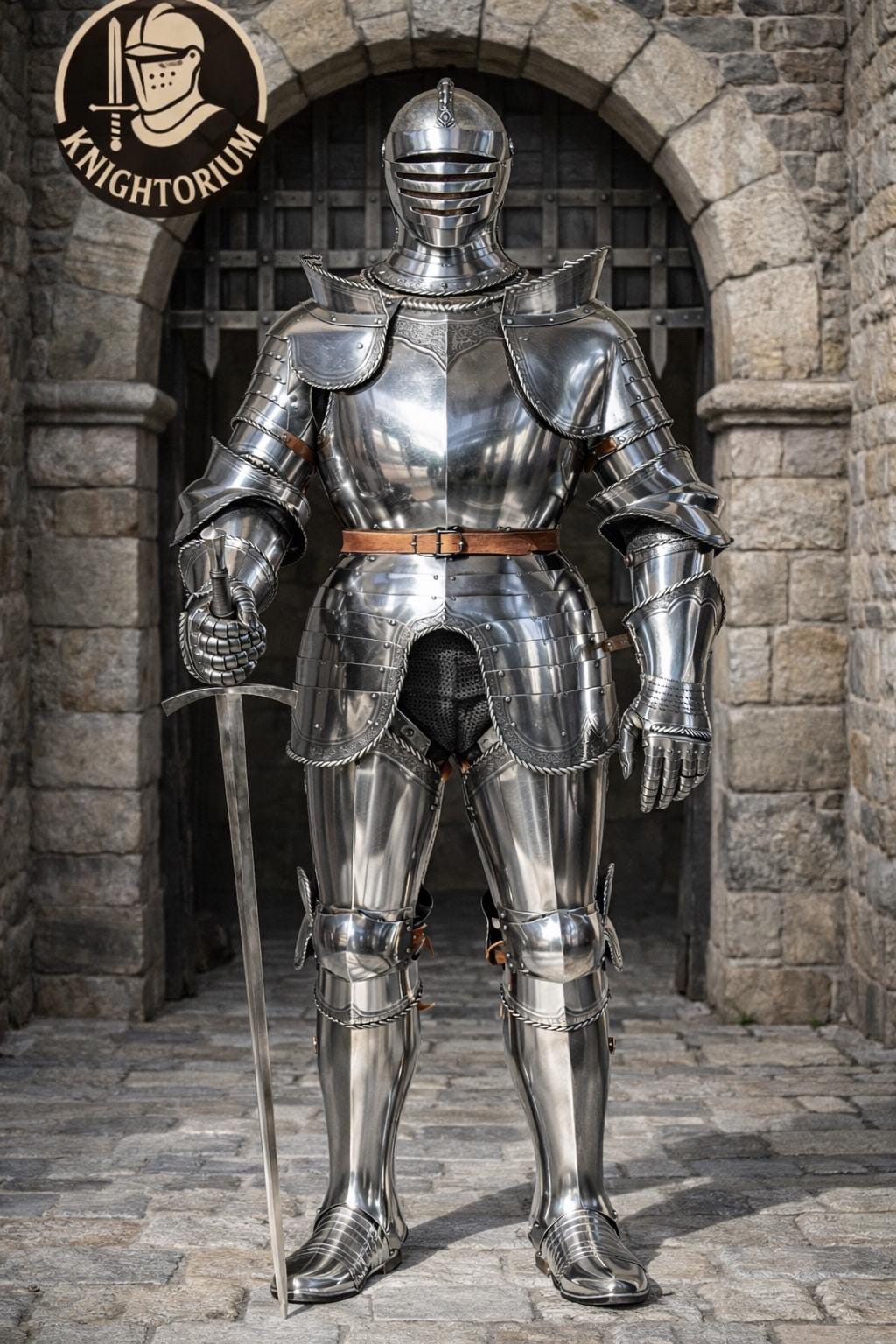 Medieval Full Suit of Armor Handcrafted Knight Plate Armor Set With ...