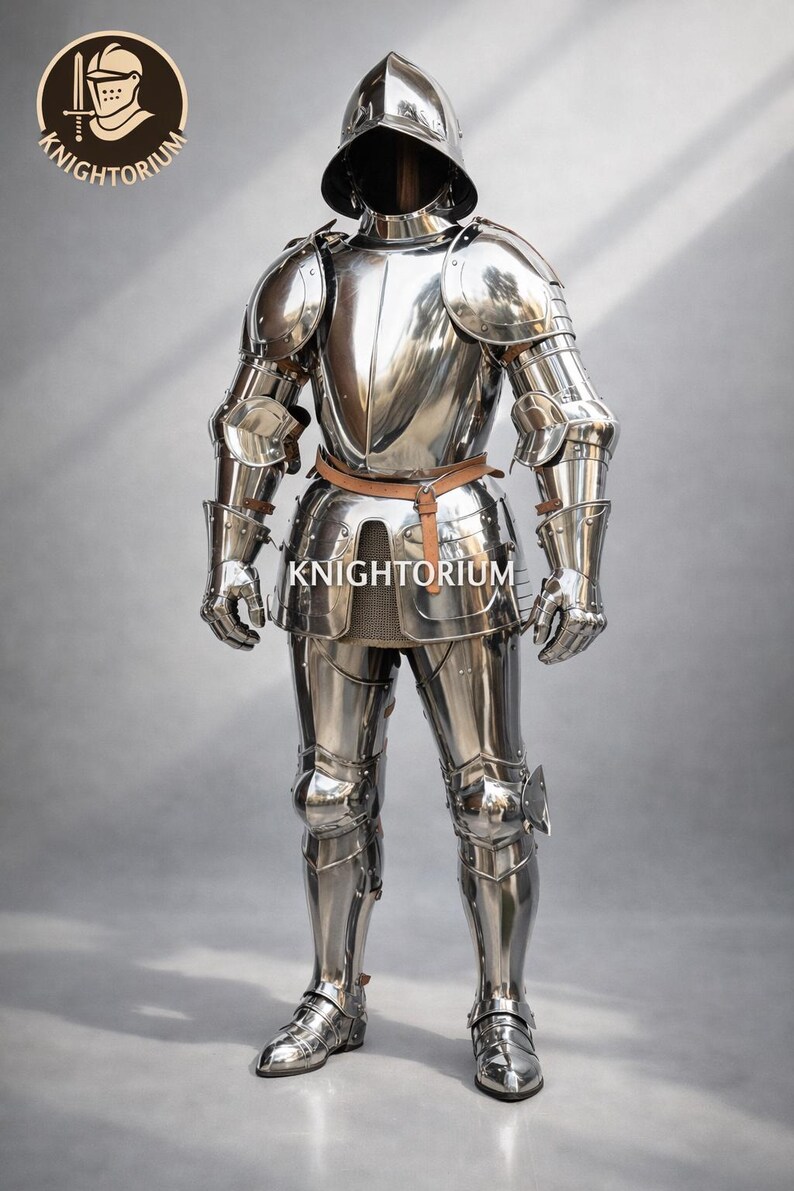 Medieval Knight Full Armor Suit Handmade Steel Armor Wearable Costume ...