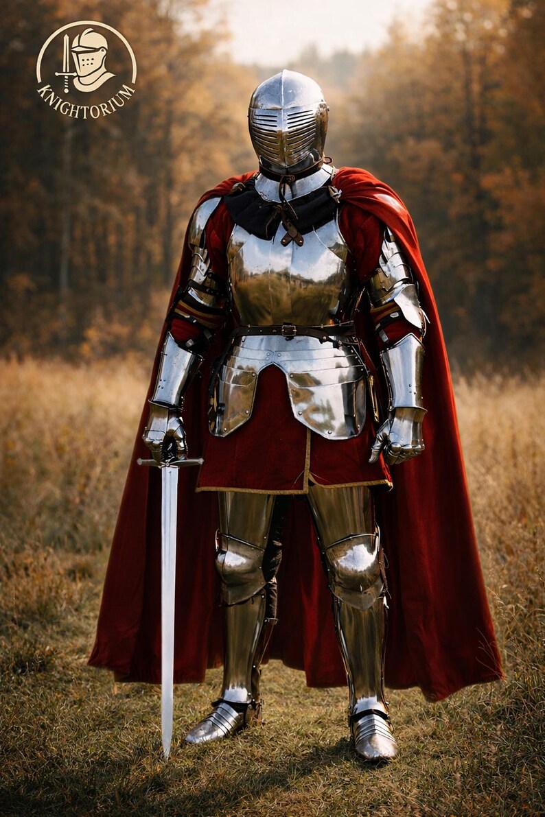 Medieval Knight Armor Suit Handmade Steel Armor Costume Full Body Armor ...