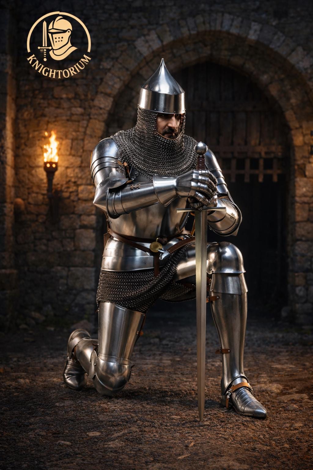 Medieval Knight Armor Suit Full Body – Handcrafted Steel Crusader ...
