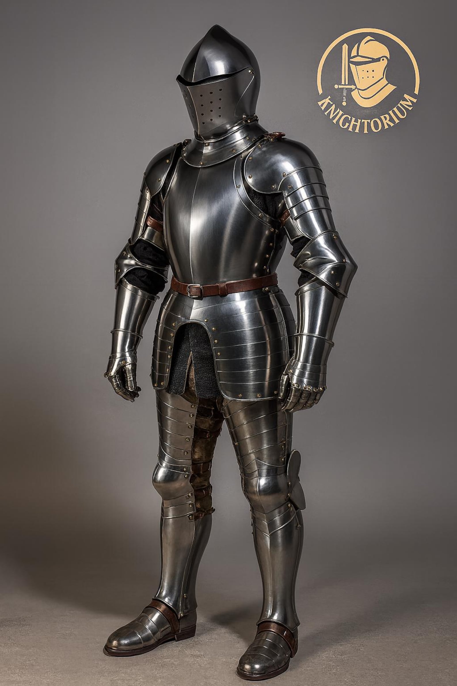 Full Steel Knight Armor Suit | Wearable Medieval Plate Armor - Etsy