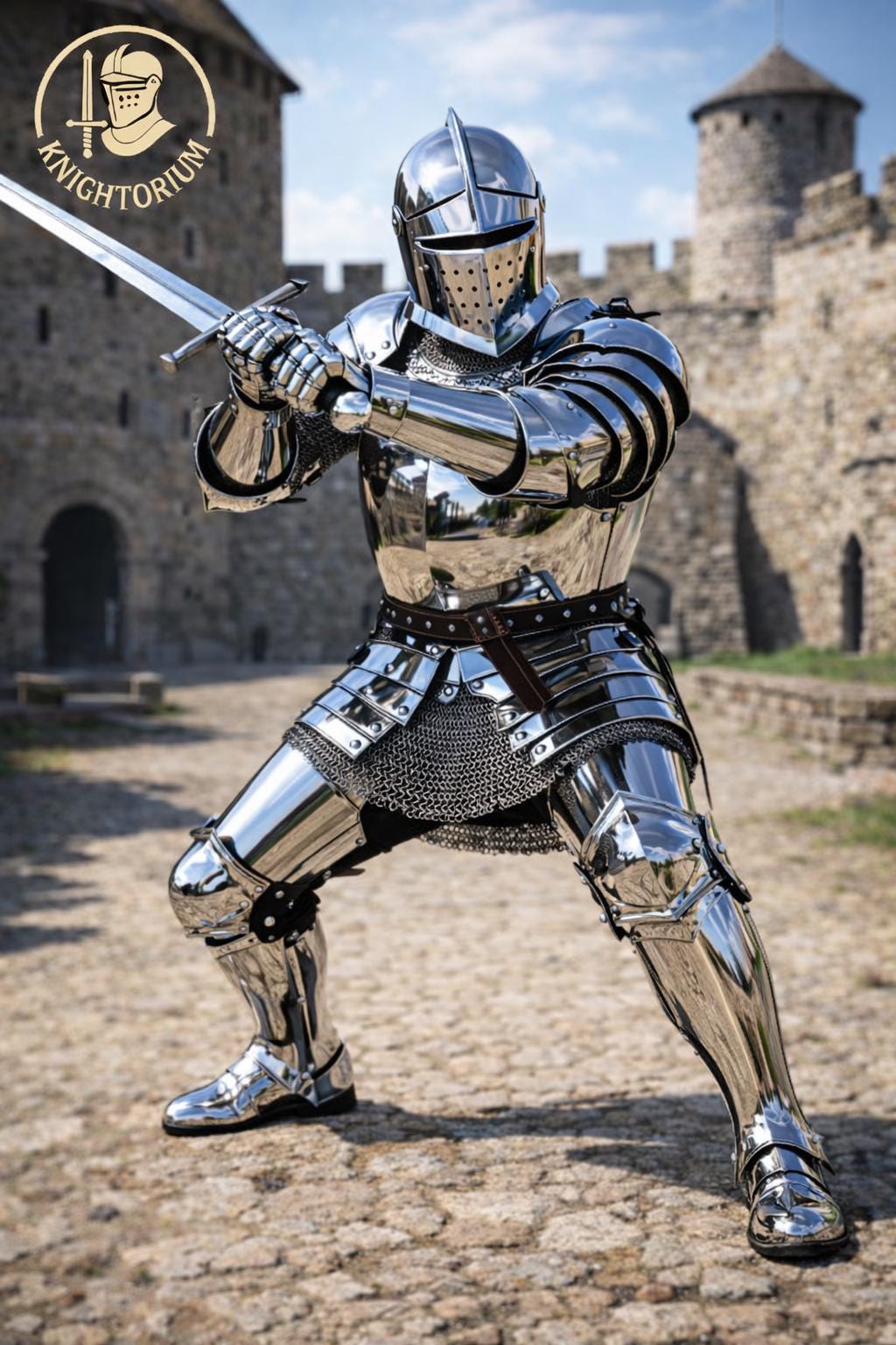 Handcrafted Medieval Knight Full Plate Armor Suit | Wearable Steel ...