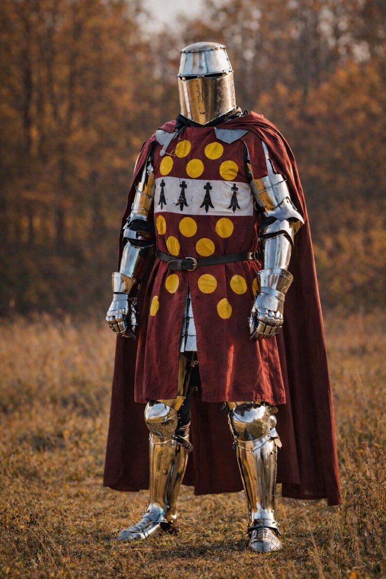 Medieval Knight Armor Suit Handmade Steel Costume Full Body Armor LARP ...