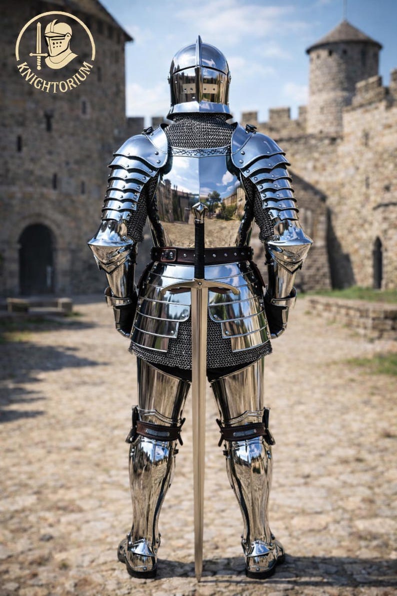Handcrafted Medieval Knight Full Plate Armor Suit | Wearable Steel ...
