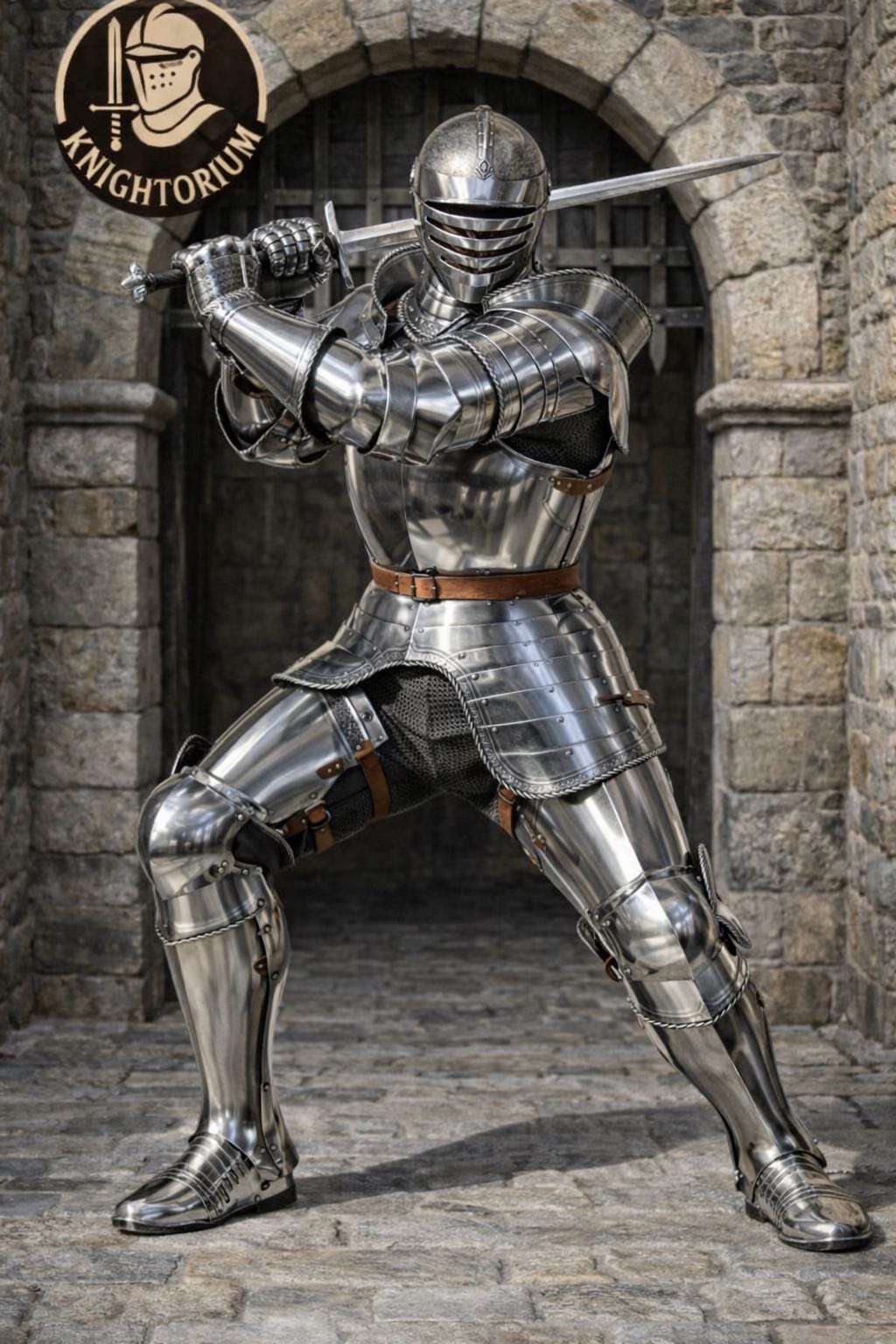 Medieval Full Suit of Armor Handcrafted Knight Plate Armor Set With ...