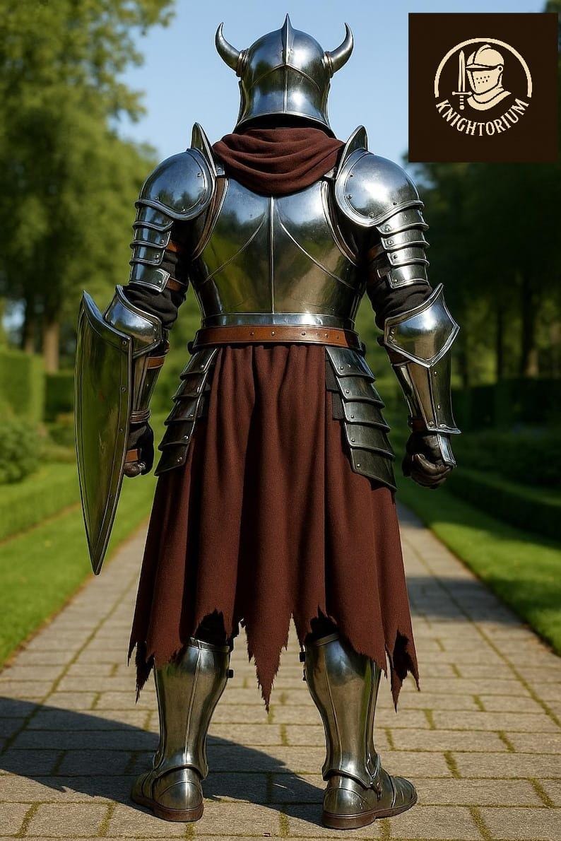 Medieval Knight Armor Set Handmade Steel Suit of Armor Cosplay LARP ...