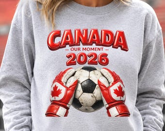 Canada Soccer 2026 PNG digitale download voetbalfan grafisch ontwerp