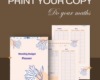 Monthly Budget Planner