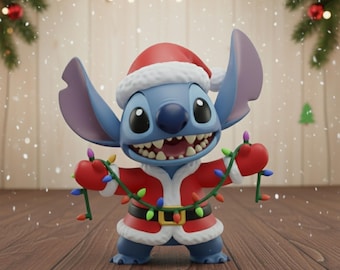 Christmas Stitch Figure STL File, 3D Model