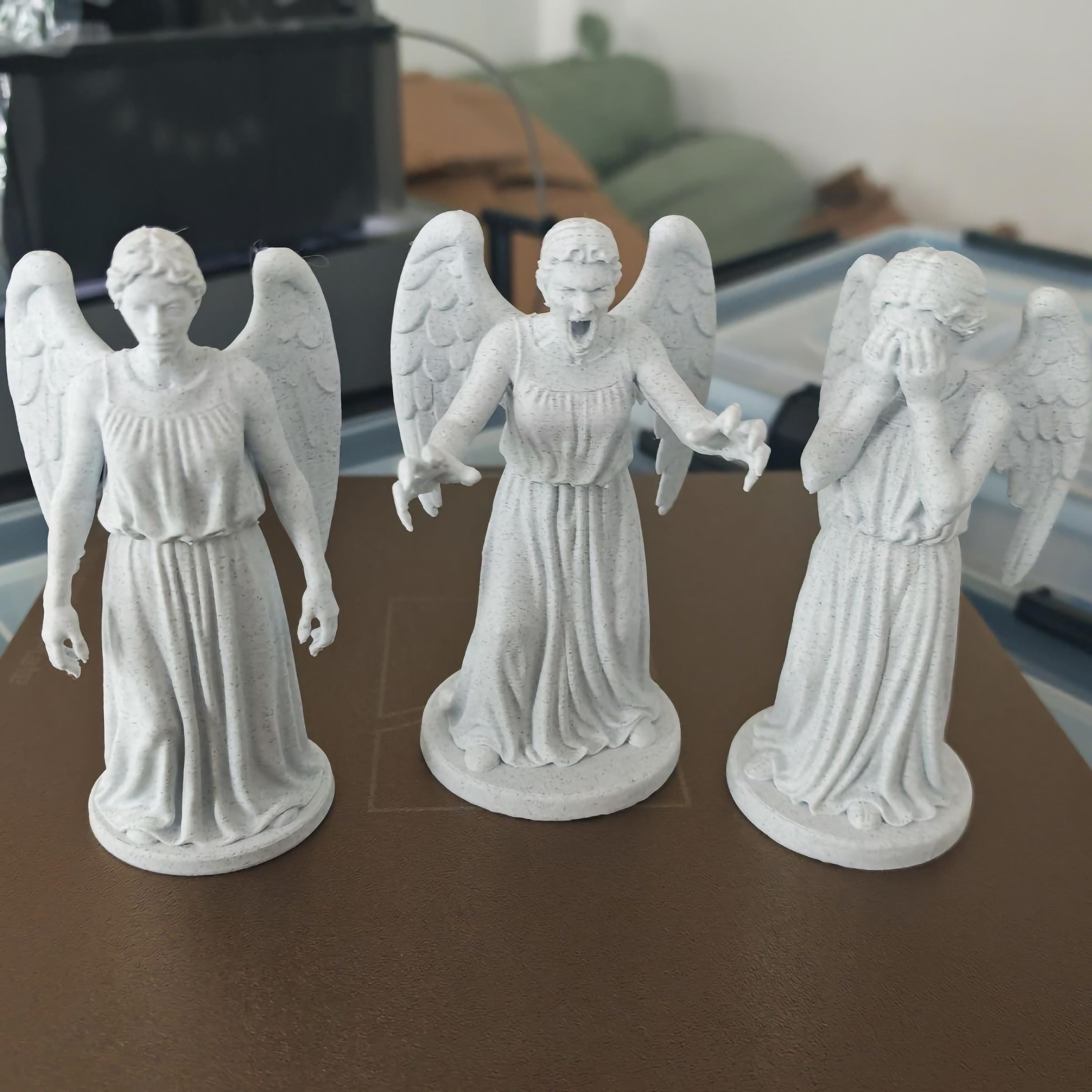 Miniature Weeping Angels - Etsy