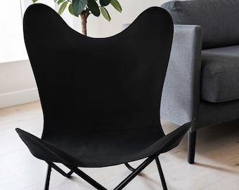 Funda de repuesto de lona para silla mariposa, funda lavable para asiento de tela.