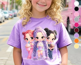 Huntrix T Shirt,Gift For Kpop Fan, Demon Hunters Shirt, Huntrix Girls T Shirt, Mira Rumi Joey Shirt, Demon Hunter Kids Shirt, Kpop Movie