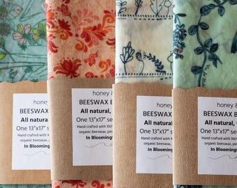 Beeswax Bread Bag | Reusable | Eco Friendly | Fully Compostable | Antibacterial | Kitchen Accessory | Bread Accessories