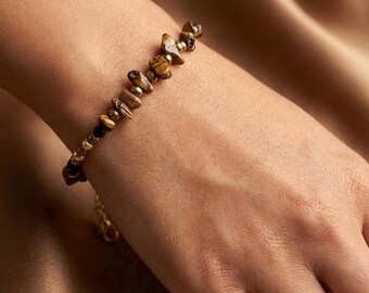 Black & Gold Tiger’s Eye Bracelet