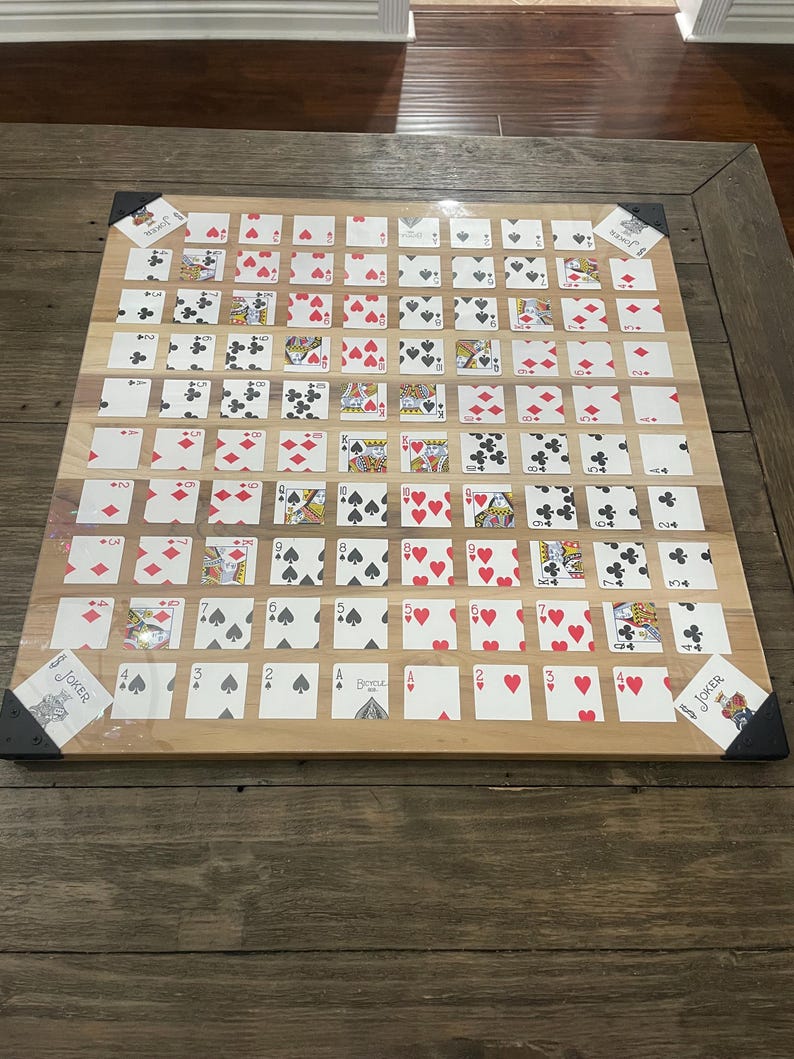 Custom Made Sequence Game Board - Etsy