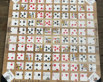 Custom Made Sequence Game Board