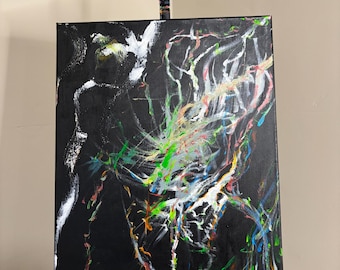 Series 3, Piece 3: Consummation l Original Acrylic Painting