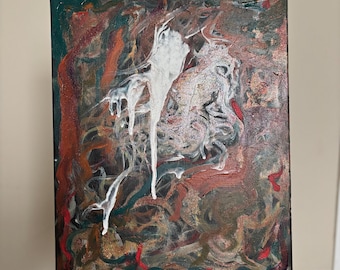 Series 1, Piece 1: Decay Hummed a Lullaby l Original Acrylic Painting