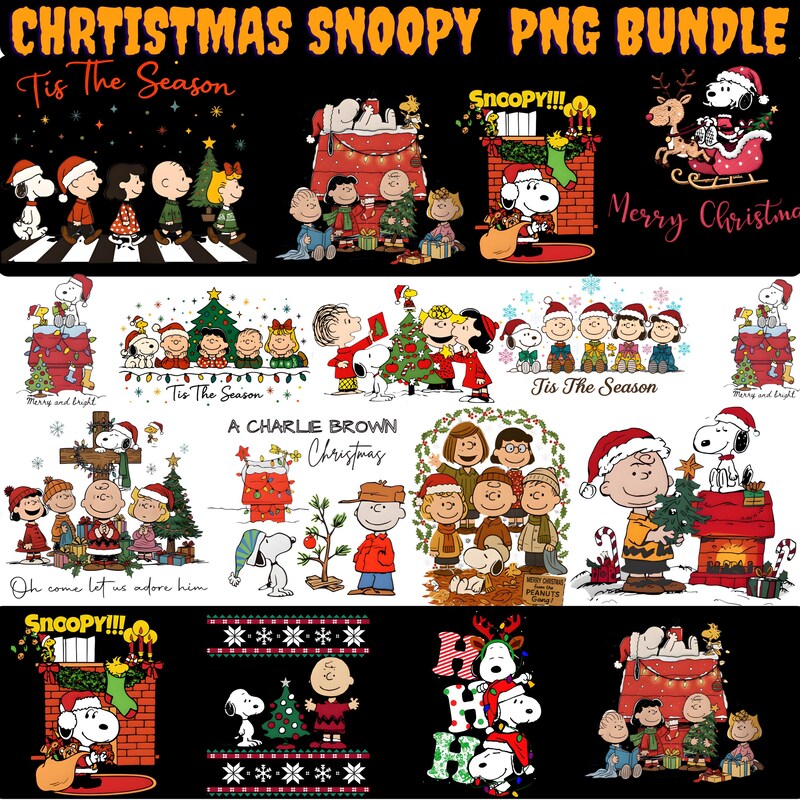 Snoopy navideño - Etsy México