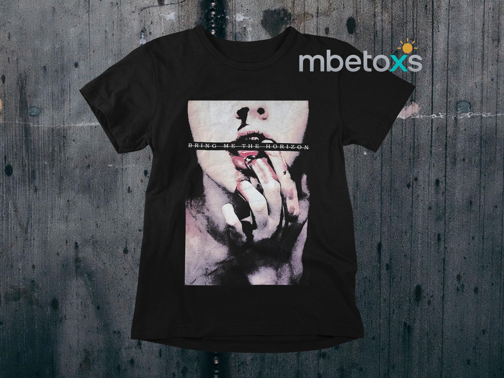 Bring Me The Horizon T Shirt Reaper Band Logo Nuovo