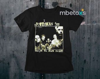 Vintage Powerman 5000 Concert 2000 Tour Concert T Shirt Size M - Etsy