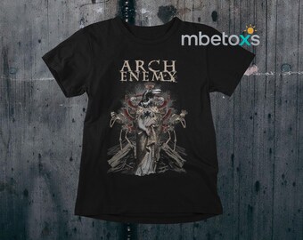 arch enemy シャツ death l デスメタル Vintage 90s ARCH ENEMY Long Sleeve Authentic Band Shirt All Cotton