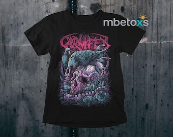 Camiseta Carnifex - Camiseta de música metal - Álbum Necromanteum - Hell Chose Me - Merchandising de Carnifex - Ropa rockera unisex