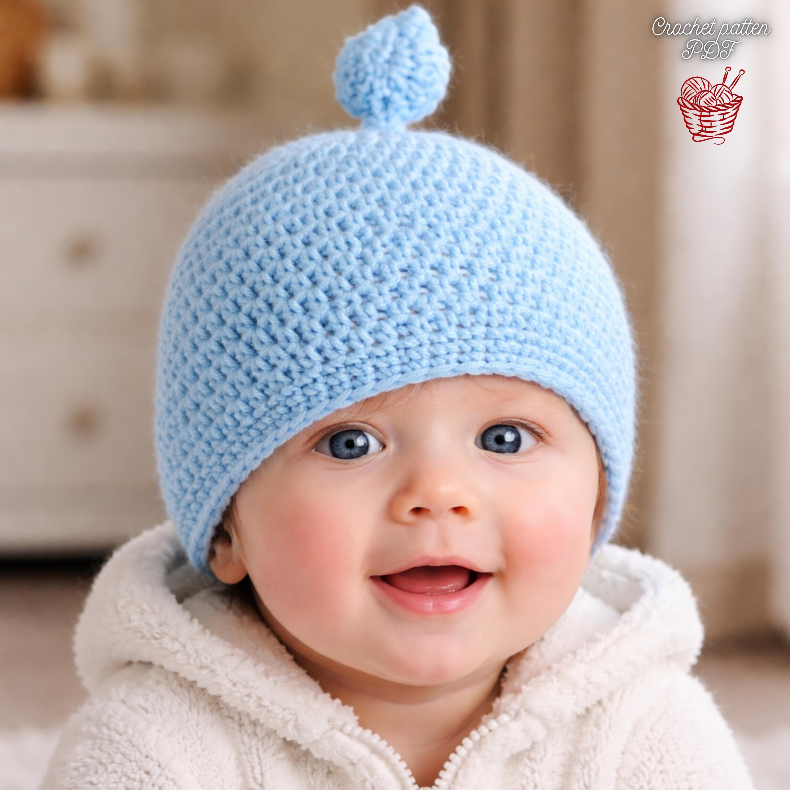 joodito origami crown 100% wool sweater hat ribbed beanie cloche sky baby blue Louis Crown-Baby Blue – Sicko Monster main image 3