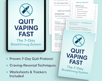 Quit Vaping Fast: The 7-Day Breakthrough System