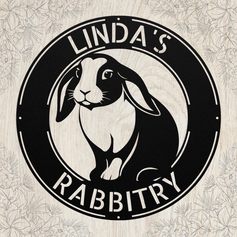 Rabbitry Signs - Etsy
