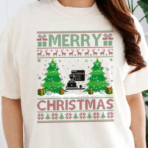Merry Christmas Developer Code Ugly Christmas Shirt, Programmer Christmas Tee, Software Engineer Xmas Gift, Funny Xmas Tee, Xmas Party Shirt