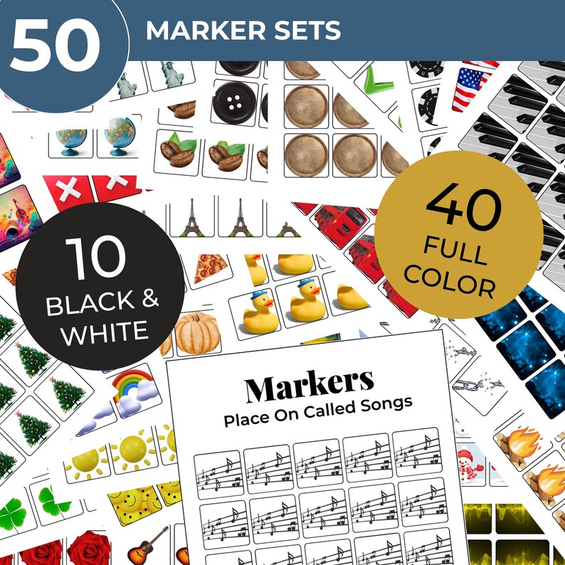 90s Music Bingo Game | 100 Printable Cards | 75 Songs & Spotify Playlist | Digital Products Download image 9