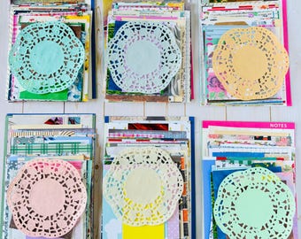 Assorted Paper Ephemera Pack - Scrapbook, Junk Journal
