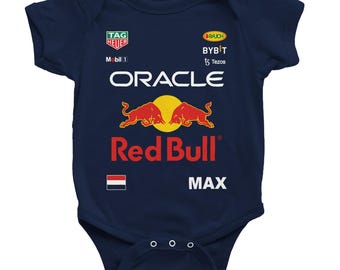 Red Bull Racing Baby Bodysuit, Formula 1, Max Verstappen Inspired