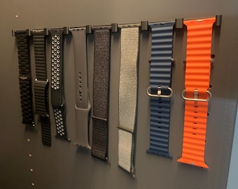 Wristwatch storage insert for wardrobe, holder suitable for IKEA PAX system - watch organizer compatible with Apple Watch accessories