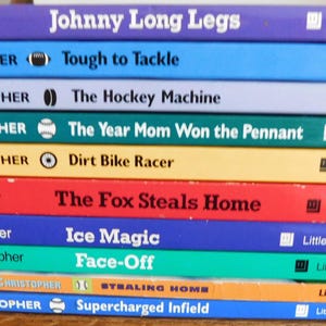 Matt Christopher Vintage Sports Books - Baseball, Hockey, Basketball - You Choose