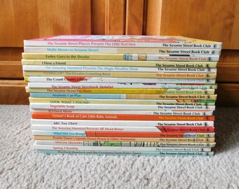 Sesame Street Book Club Childrens Books - You Choose Which One