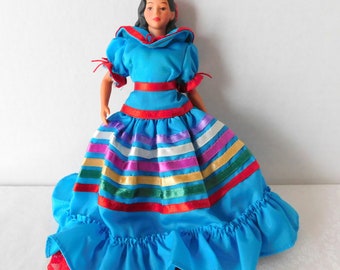 Avon Lupita From Mexico Porcelain Doll - 1990