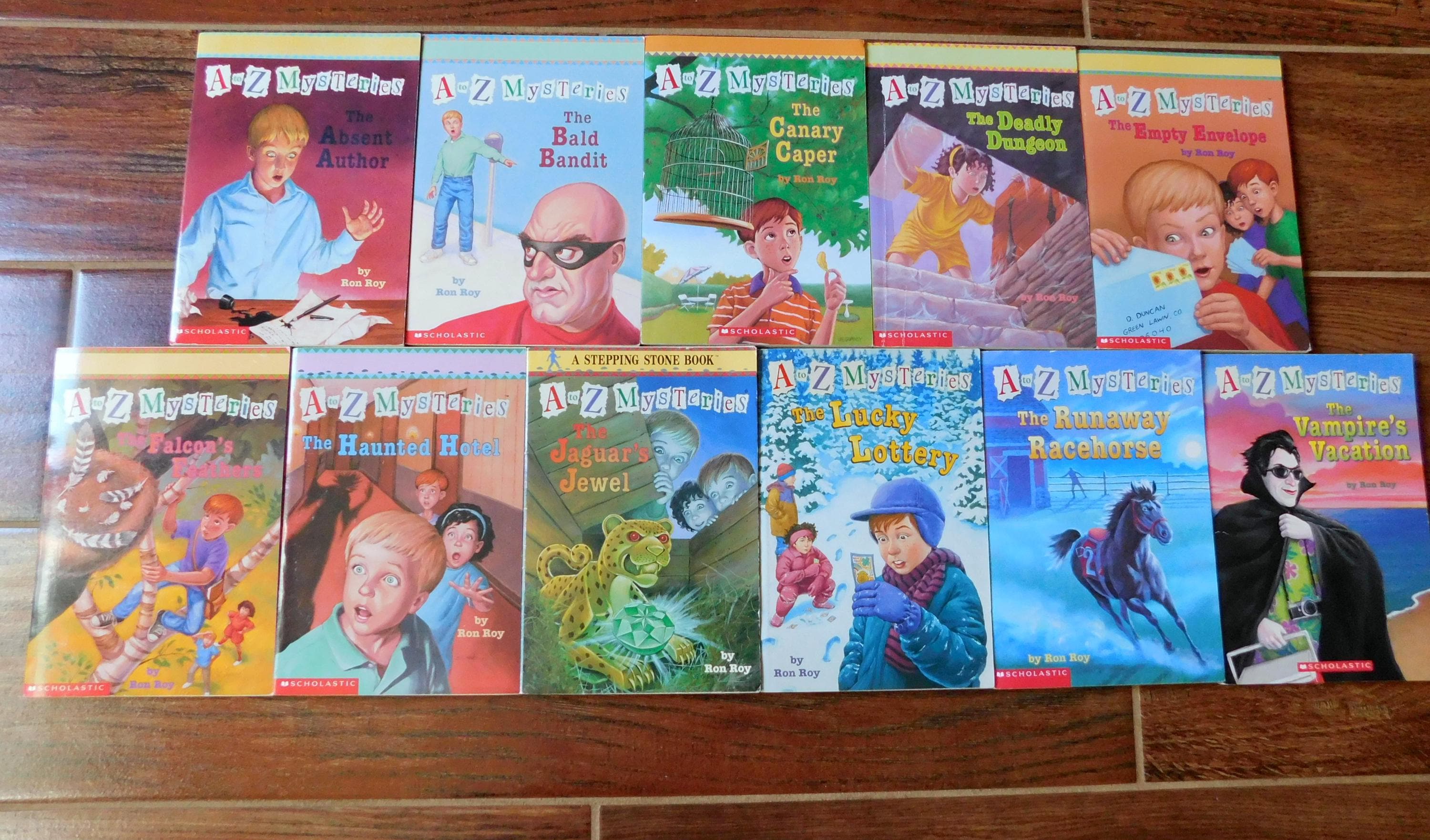 A to Z Mysteries - Ron Roy - You Choose - Etsy