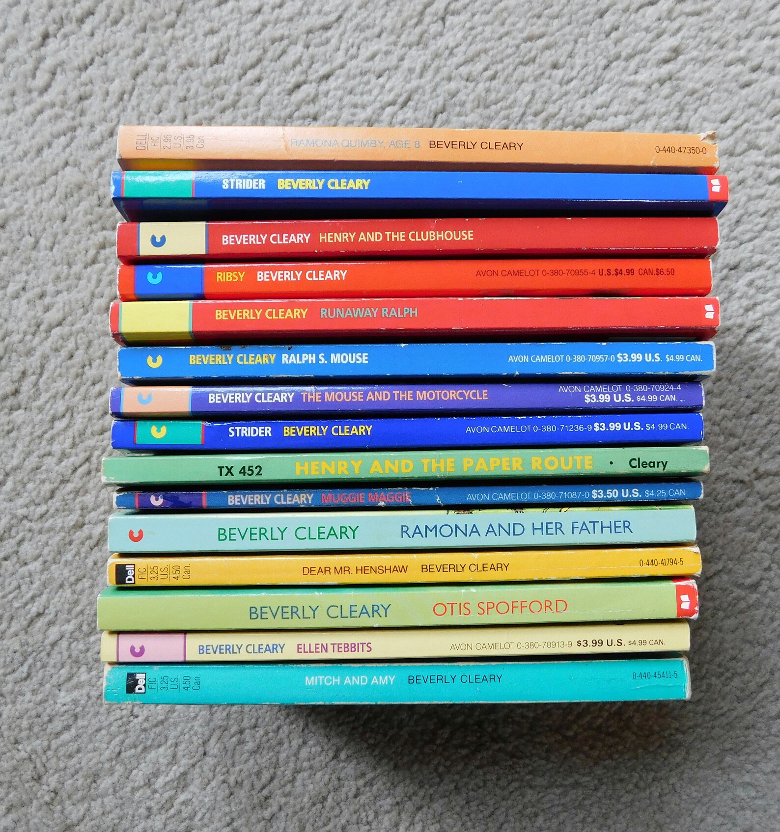 Beverly Cleary Childrens Books Chapter Books You Choose Etsy