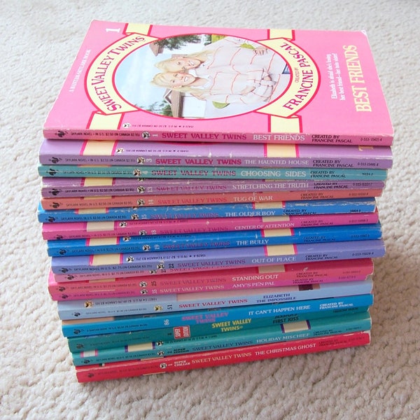 Sweet Valley Twins, Francine Pascal - Childrens Books - You Choose Which One