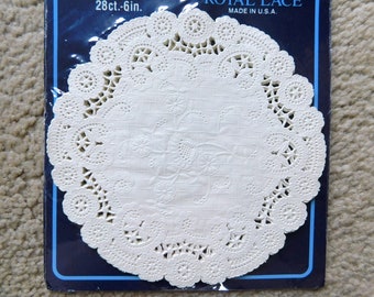 Royal Lace Paper Doilies - 6 inch - 24 Doilies