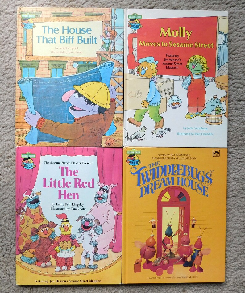 Sesame Street Book Club Children's Books You Choose Etsy