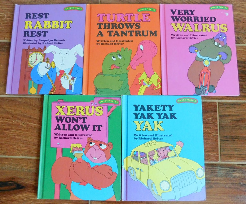 Sweet Pickles Childrens Books Richard Hefter Large Etsy