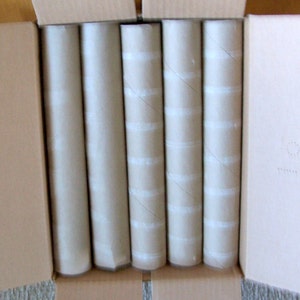 15 Empty Paper Towel Rolls - Craft Making Supplies - Paper Tubes